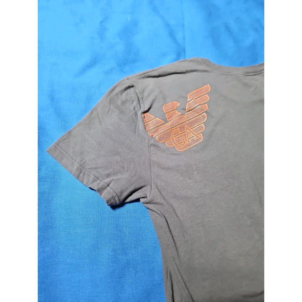 Emporio Armani Underwear T-Shirt LOGO on SHOULDER Excellent XL